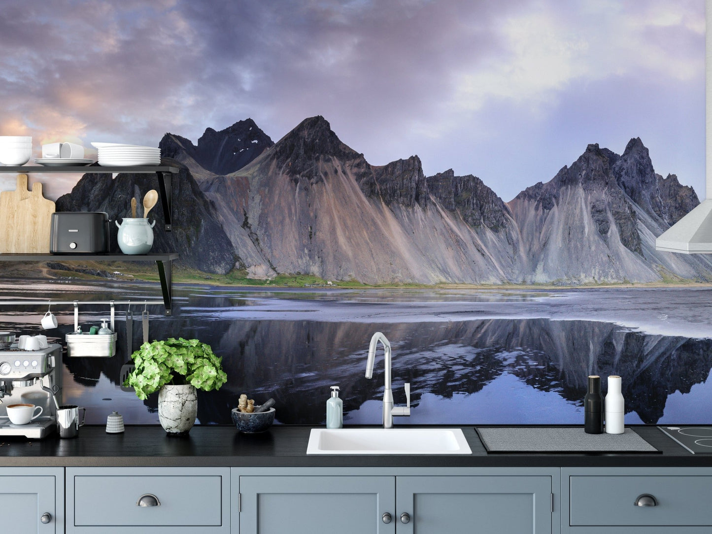 Dramatic Icelandic Wall Decor B213