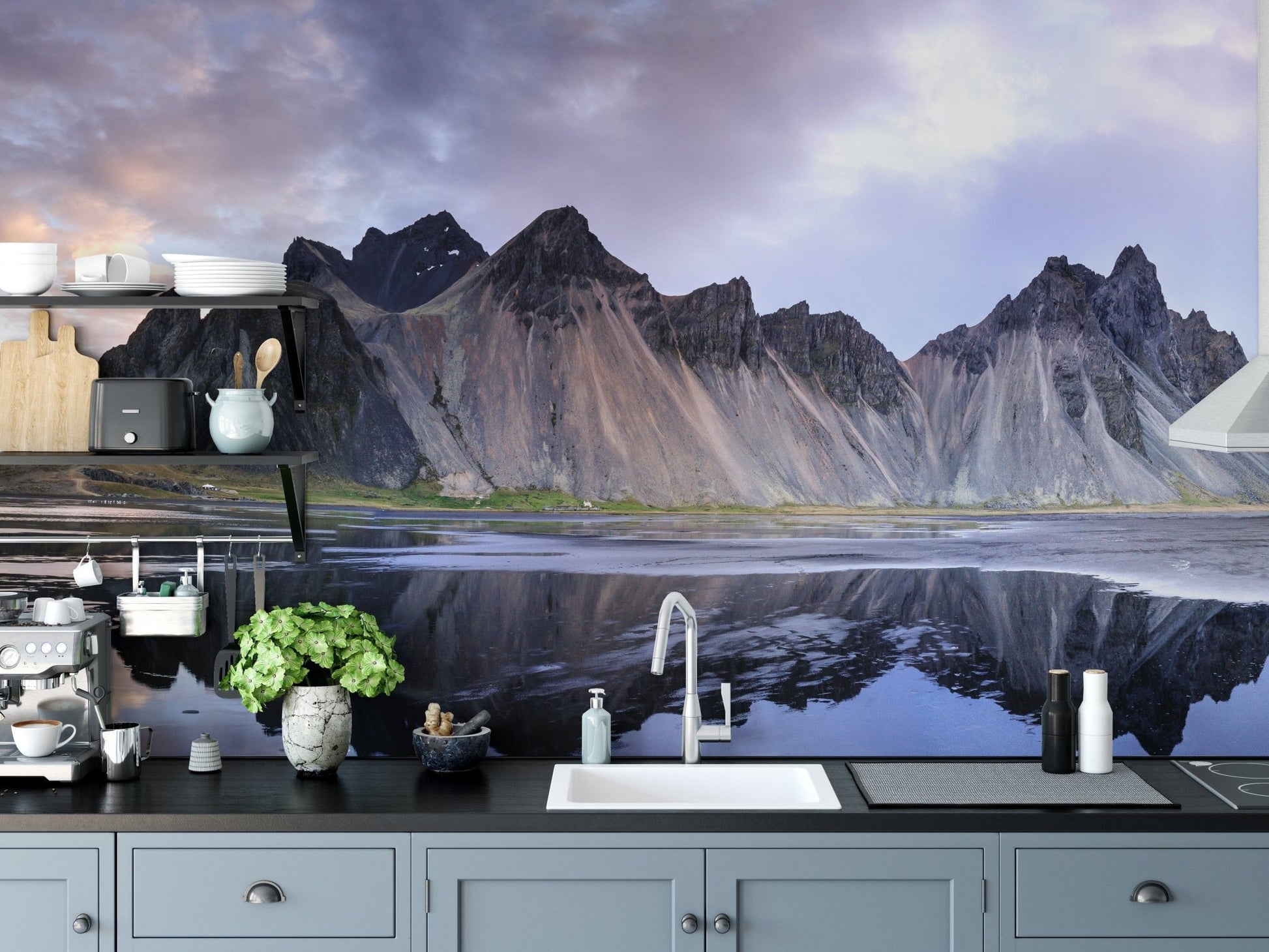 Dramatic Icelandic Wall Decor B213