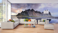 Sand Dunes Stokksnes Icelandic Wall Mural - Giffywalls B213