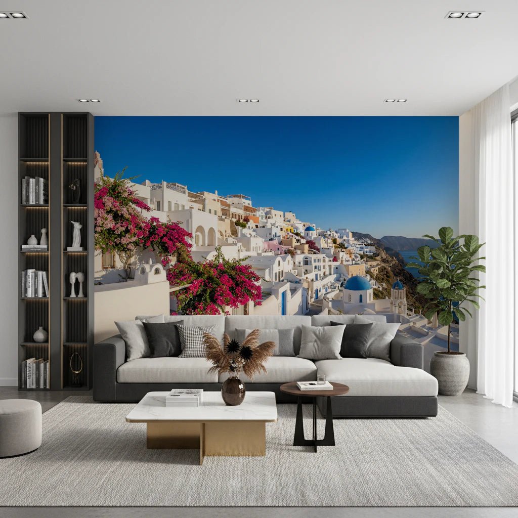 Santorini Dreamscape Wall Mural