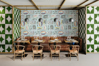 portuguese sardines wall wallpaper GD077