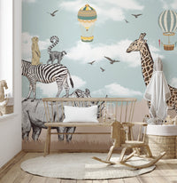 Safari-inspired wallpaper with animals
A131