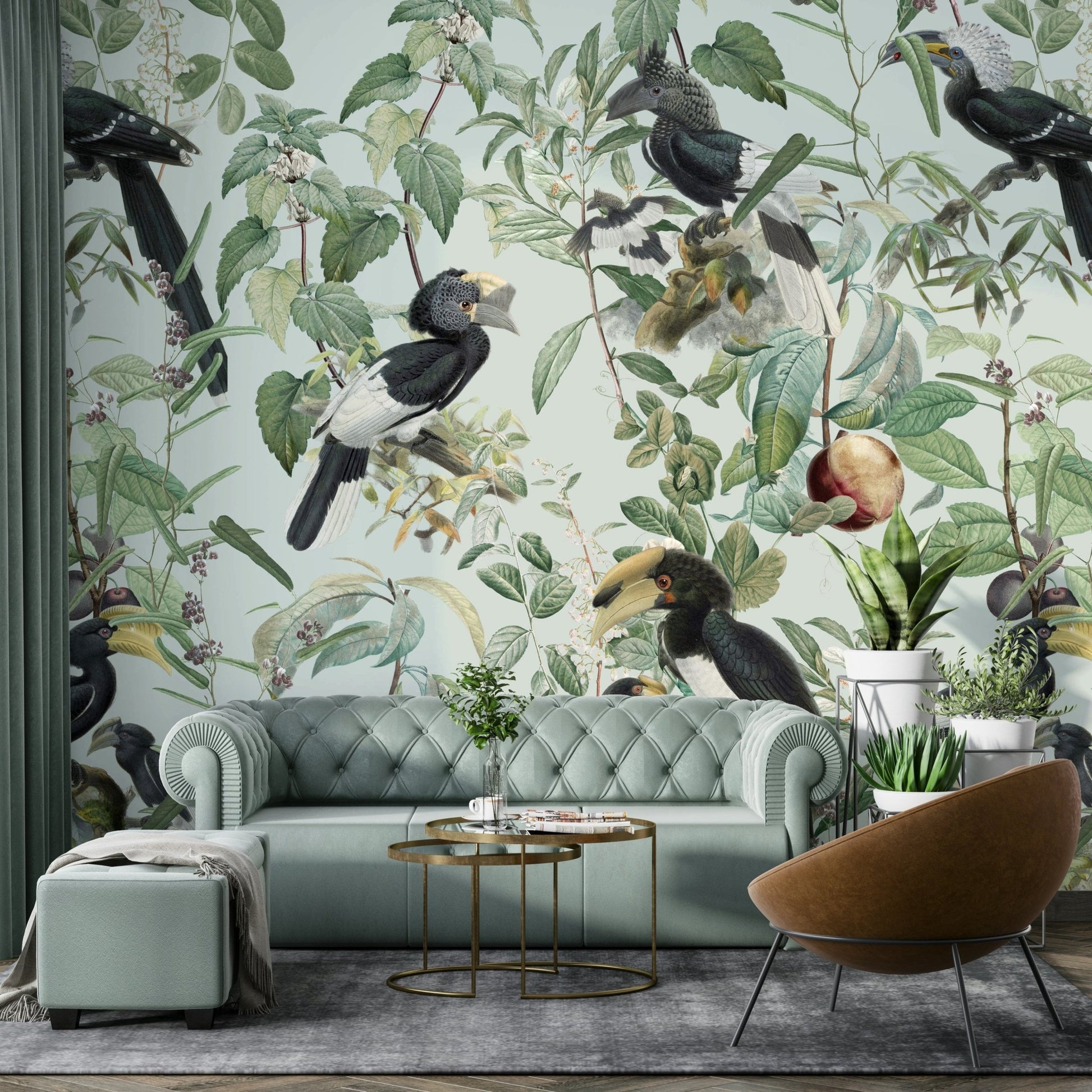 Savannah design for bold walls

