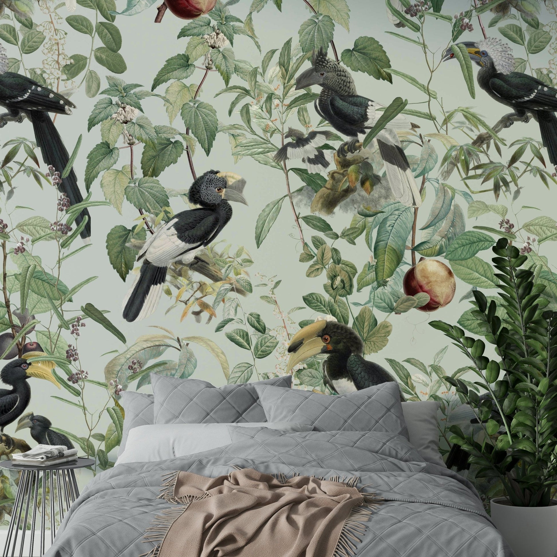 Savannah animal print wallpaper

