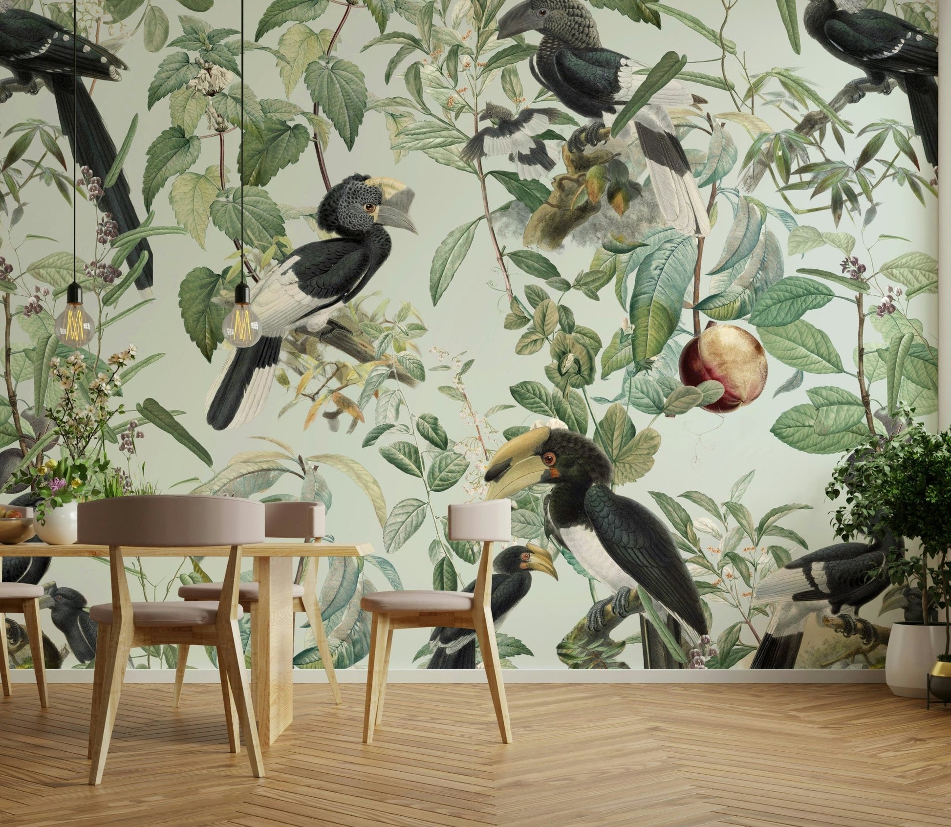 Landscape mural of Savannah

