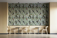 Savannah landscape wallpaper with full scenic design

