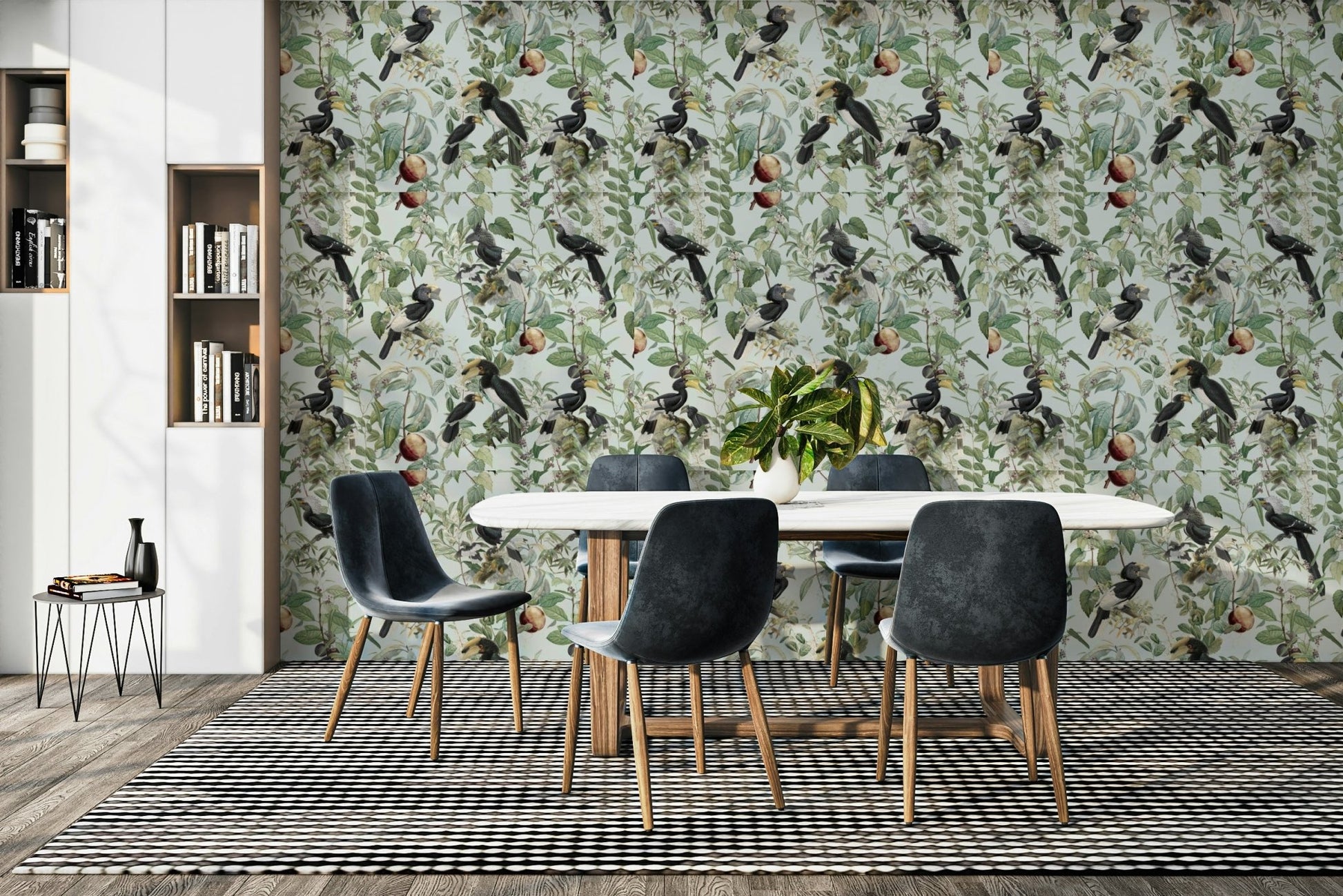 Full-length wallpaper mural of the African savannah

