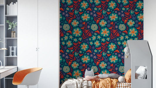 Vibrant and inviting visual.

