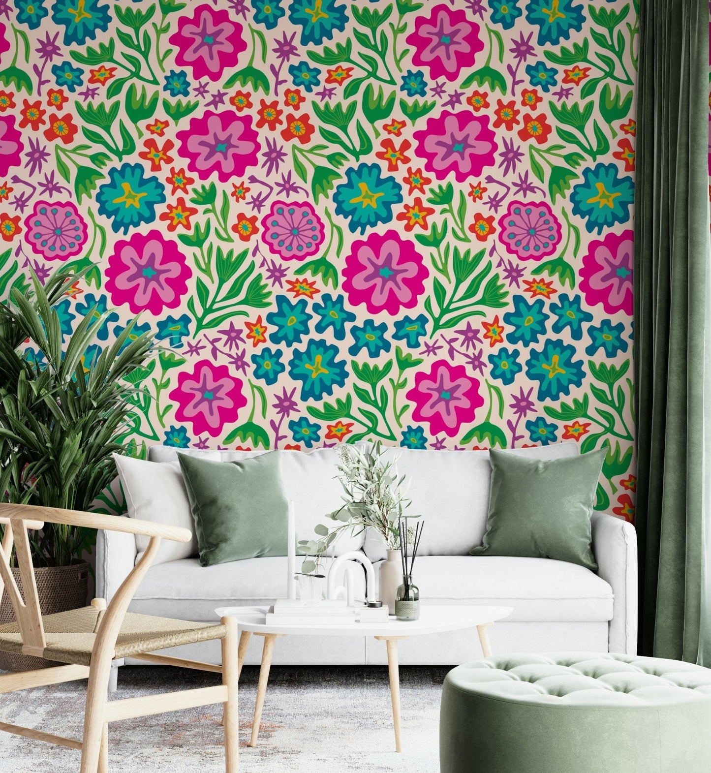 retro-inspired wall decor

