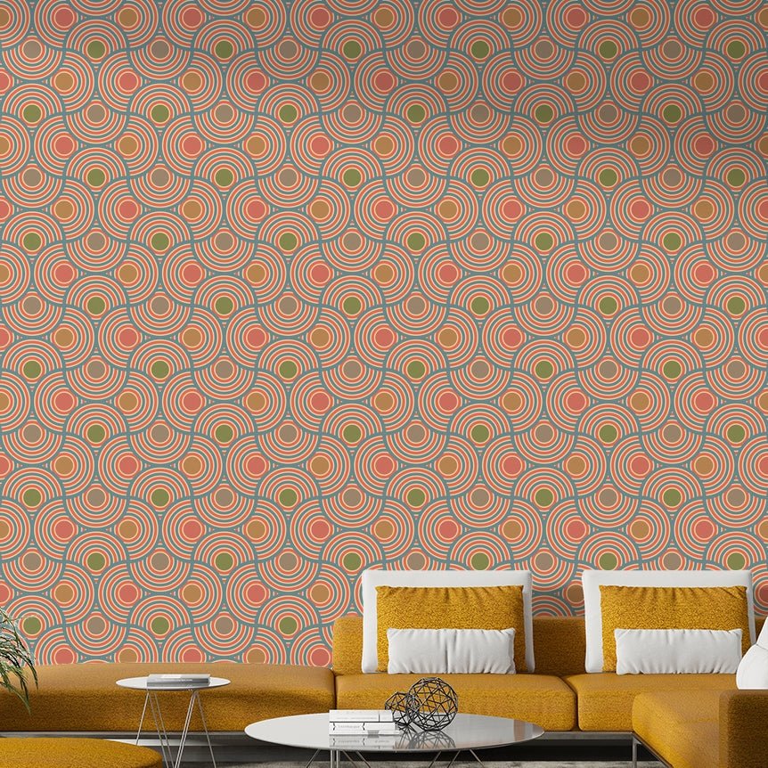 The mural extends across the entire wall, creating a dynamic backdrop. GD3646

