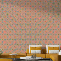 The mural extends across the entire wall, creating a dynamic backdrop. GD3646

