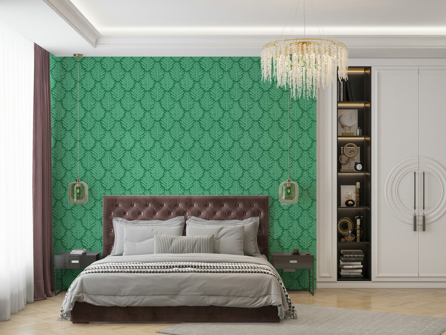 Durable and easy to install wallpaper for walls

