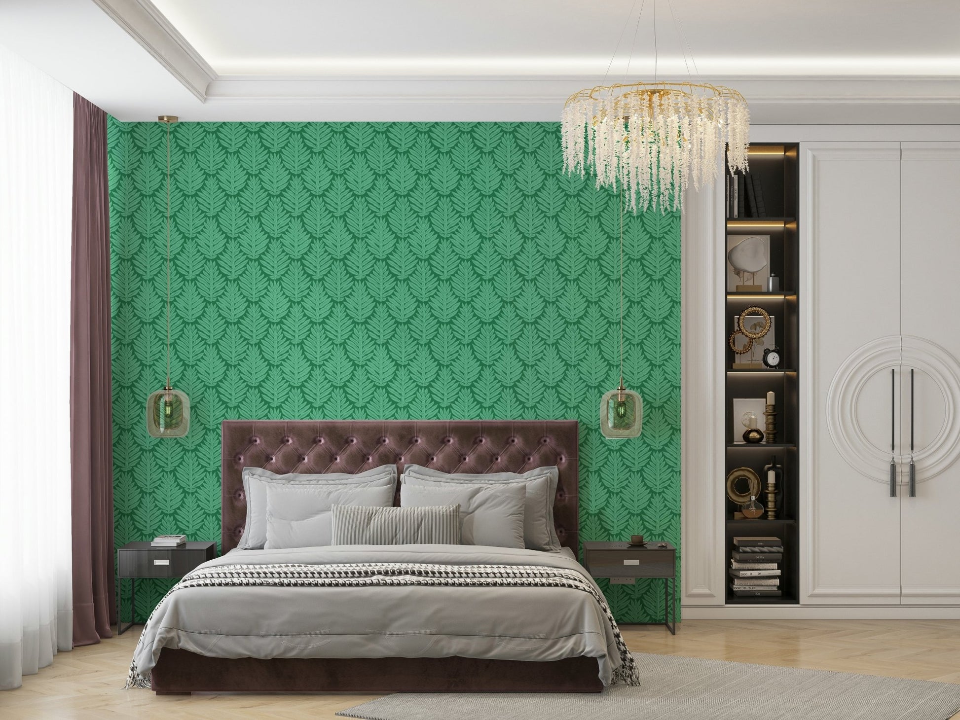 Durable and easy to install wallpaper for walls

