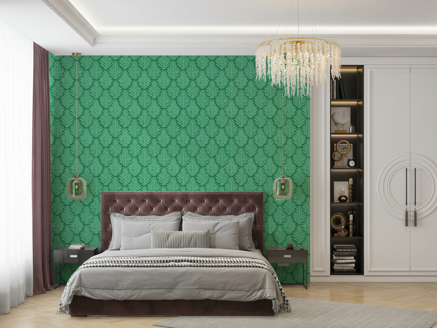 Durable and easy to install wallpaper for walls

