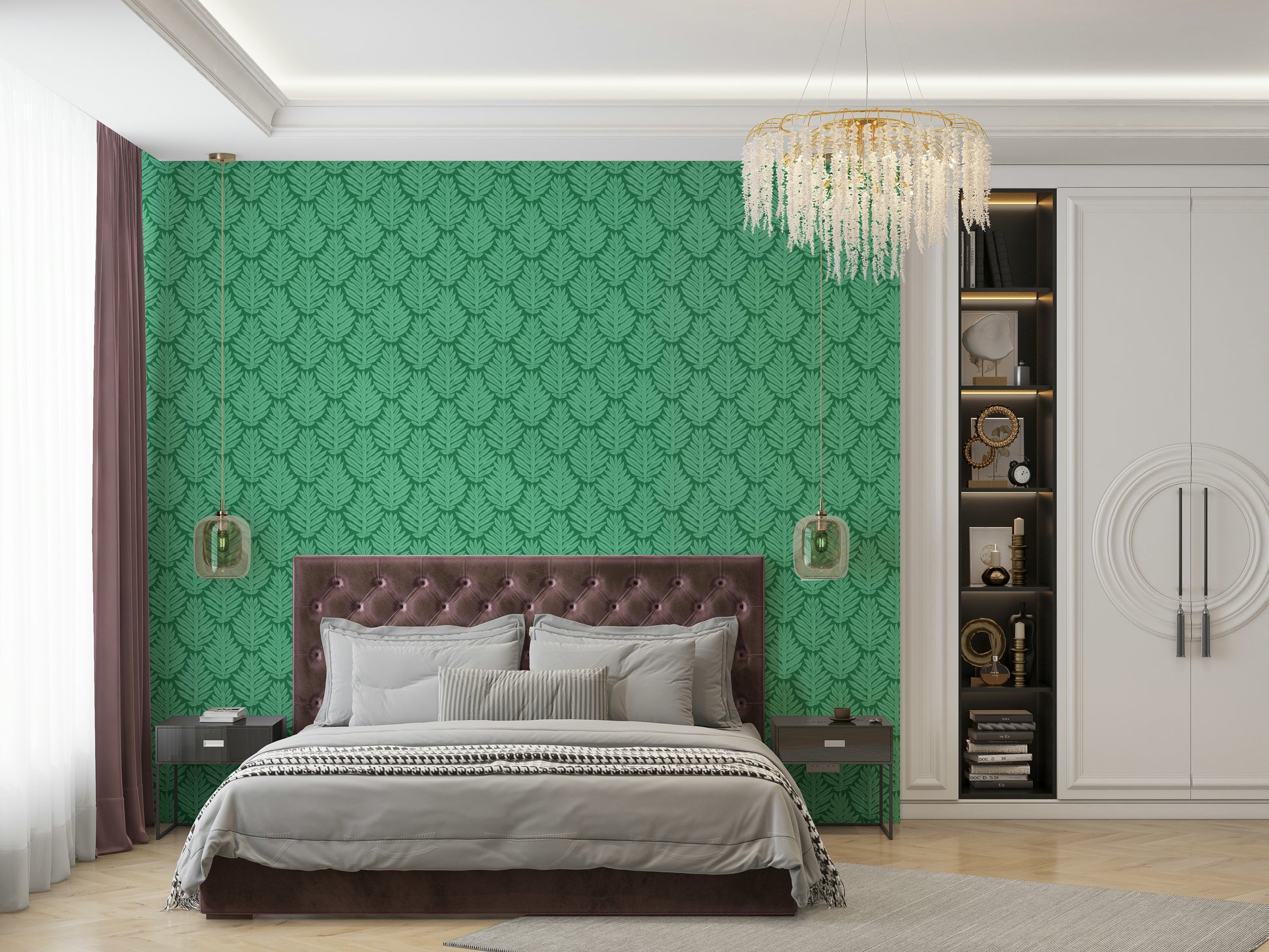 Durable and easy to install wallpaper for walls

