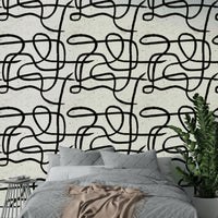 Scandinavian Japanese minimal marker wallpaper design, GD1295