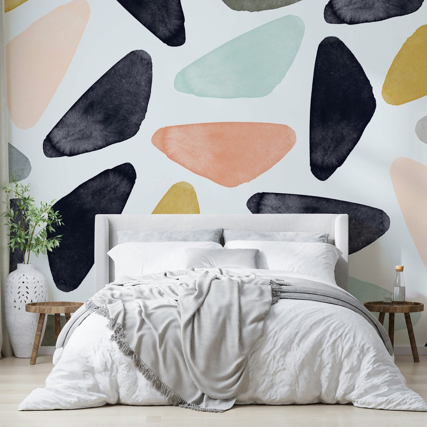 Soft tone Scandinavian wallpaper GD636

