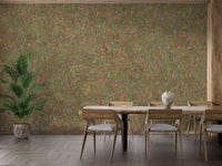 Multicolor floral wall mural for rooms
 DTLE13