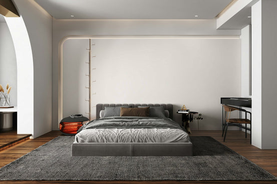 Tall light pole climbs the left side, the Scenes from Eilat #32 wall mural GD4802
