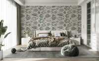 Aquatic School of Uncanny Fish wallpaper for dynamic rooms

