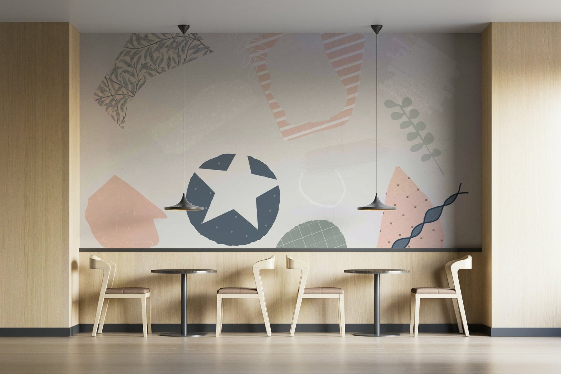 The design is artistic and creative.

