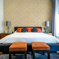 Inviting tropical wallpaper for interiors

