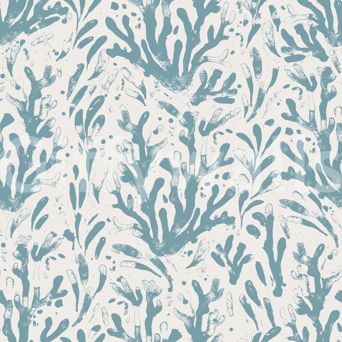 A view of the wallpaper extending from the wall to a ceiling.

