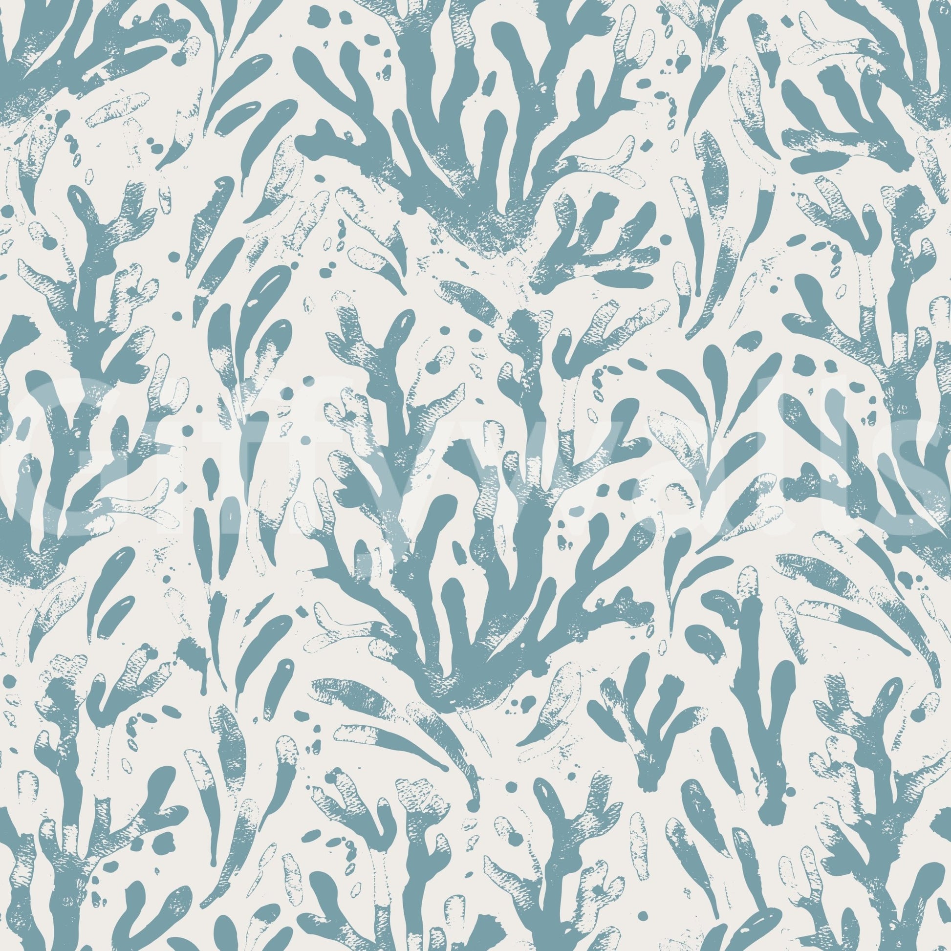 A view of the wallpaper extending from the wall to a ceiling.

