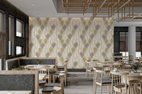 Trendy self-adhesive wallpaper with lily serenity