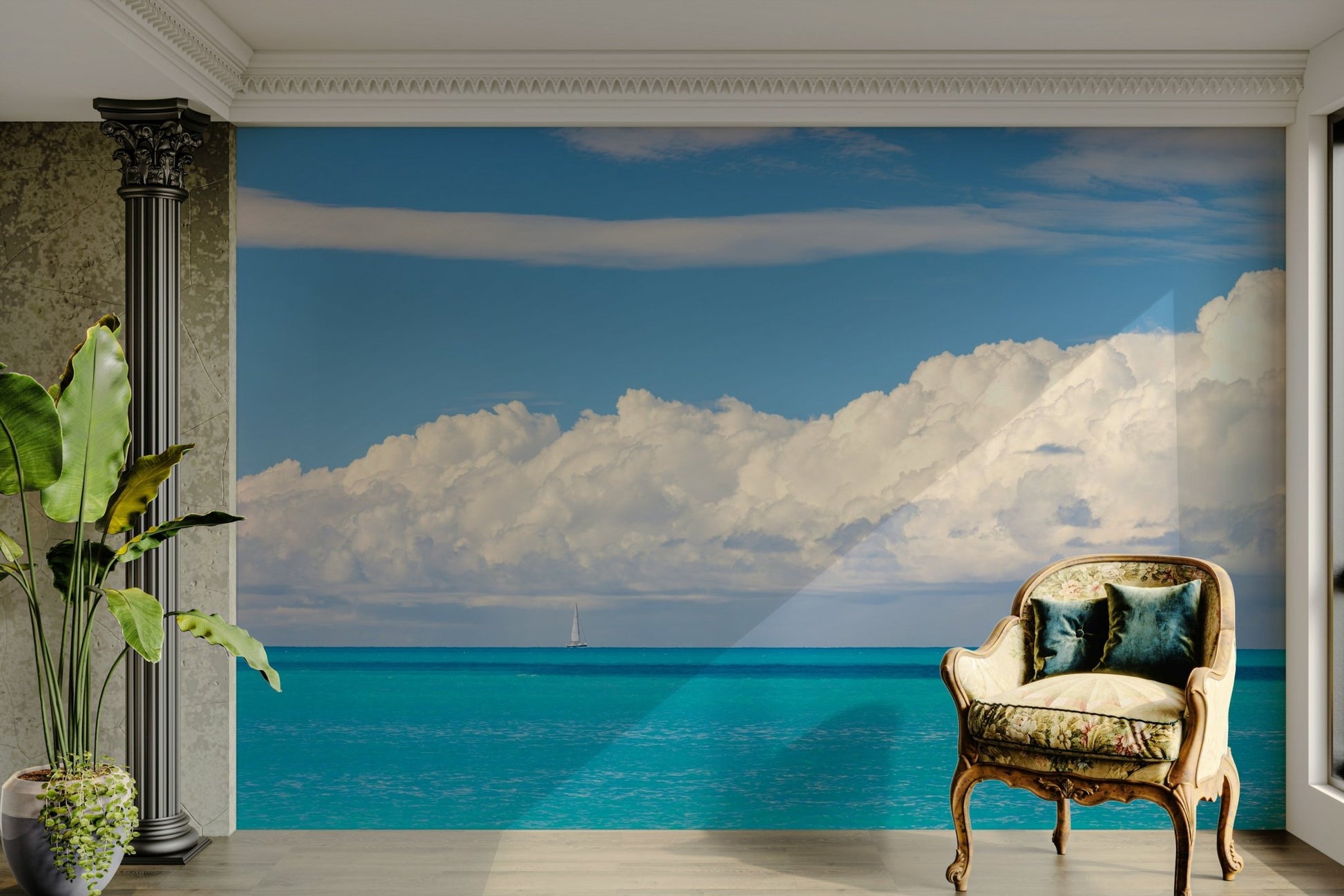 The composition is wide and panoramic.

