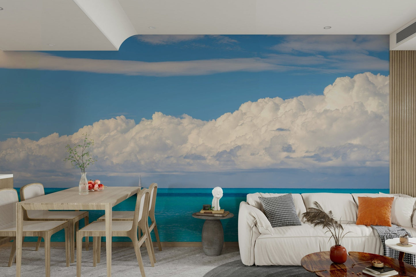 The lighting suggests a bright, sunny day.

