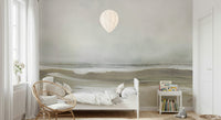 A serene flowing water wall mural for your decor., GD5565