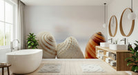 A serene flowing water wall mural for your decor.