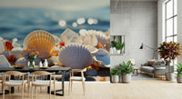 A classic abstract design wallpaper for walls.
