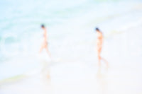 A high-quality serene beach wall mural for walls.

