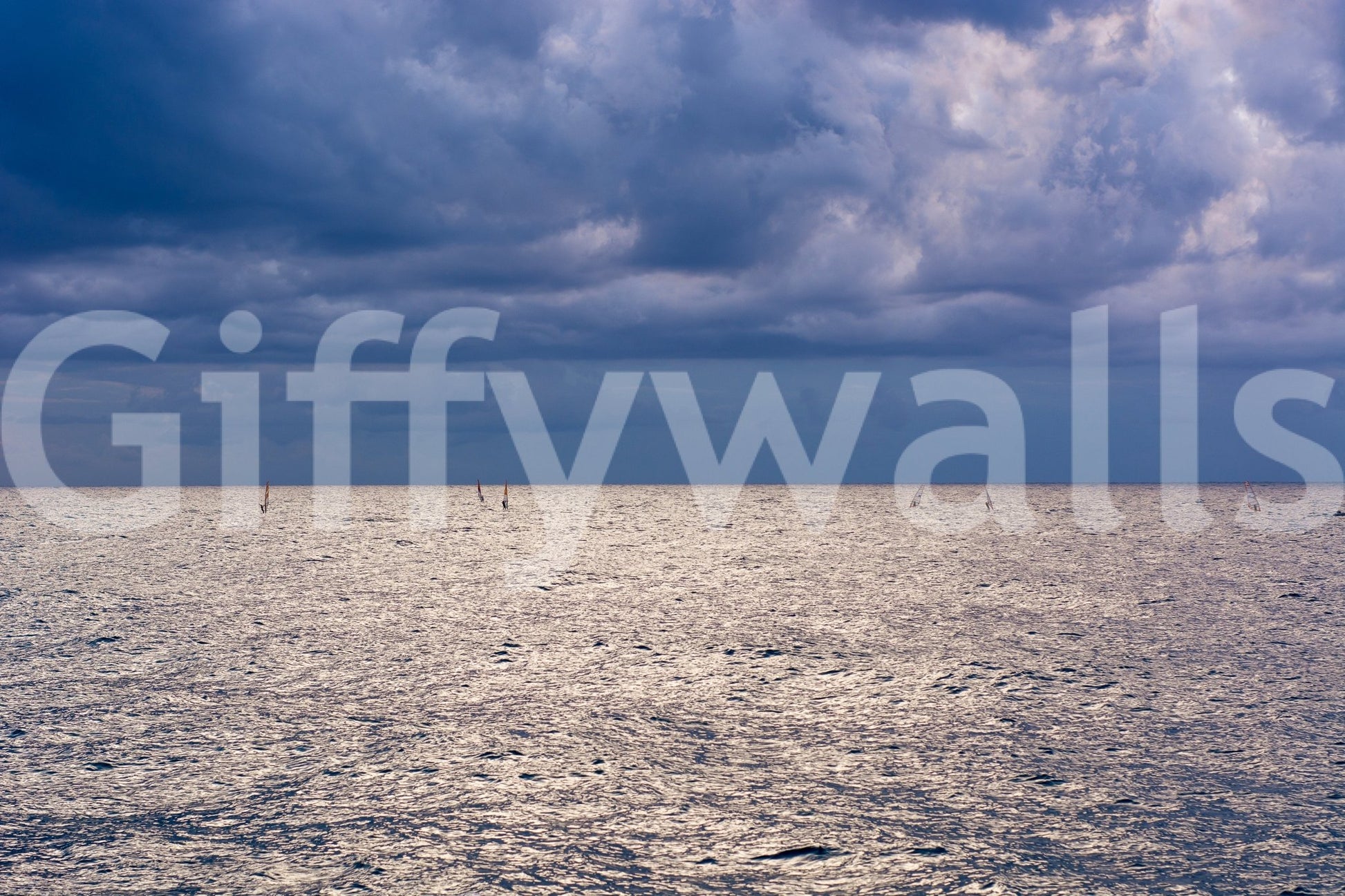 A high-quality serene beach wall mural for walls., GD4782