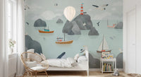 Seaside Stories Wall MuralGD9196