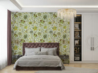 Secret Butterfly Green wallpaper for a peaceful nursery.

