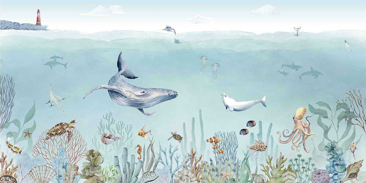 Mesmerizing Silent Sea Stories Wallpaper Mural in your room — zoomed