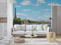 Seine Reflections Wall Mural