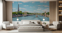 Seine Reflections Wall Mural