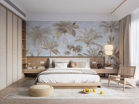 Sepia Treetop Ballet Wallpaper - C290