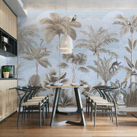 Sepia treetop ballet wallpaper for kitchen C290
