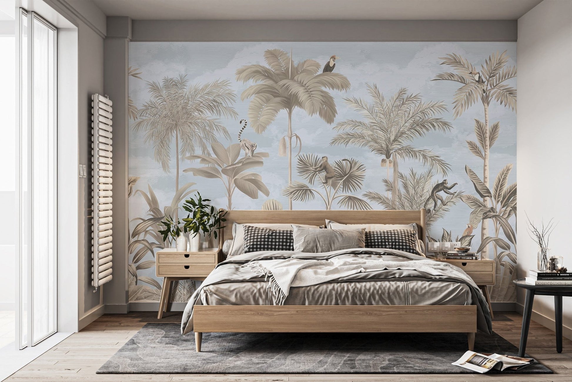 Sepia Treetop Ballet Wallpaper - Giffywalls C290