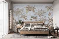 Sepia Treetop Ballet Wallpaper - Giffywalls C290
