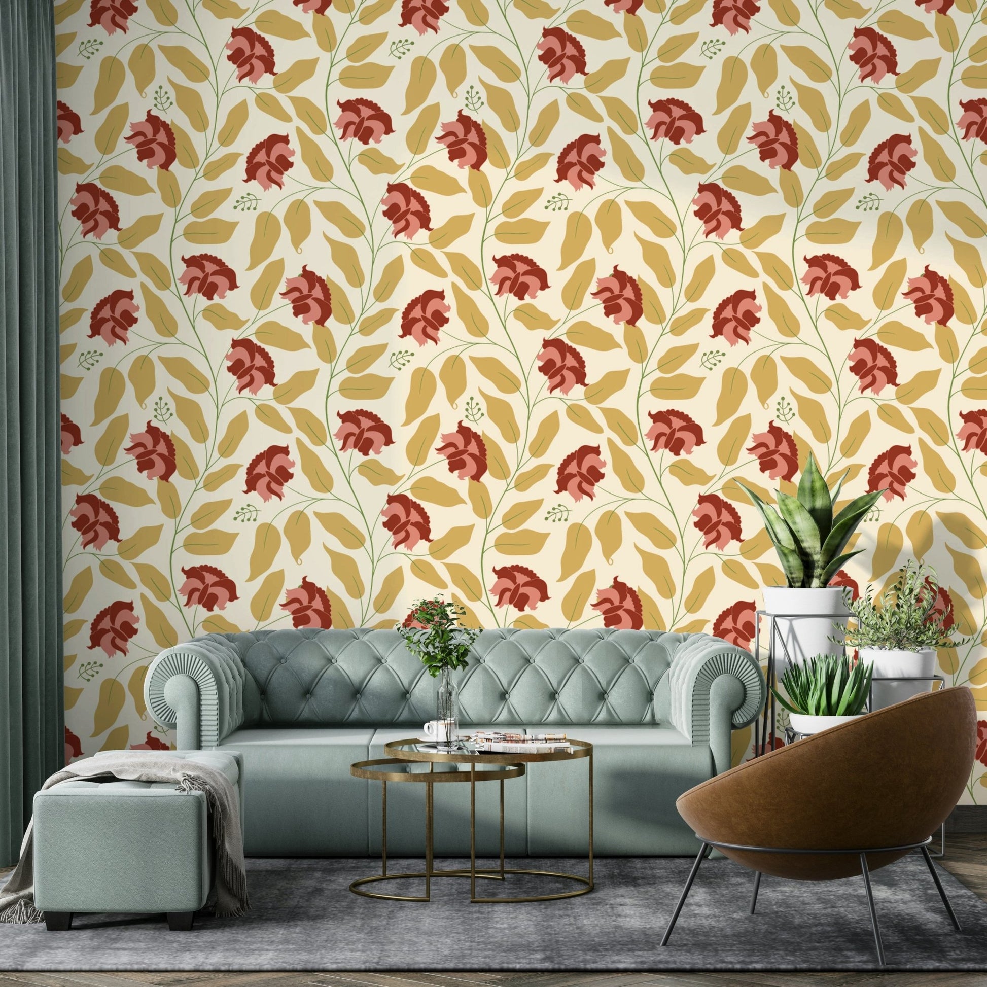 Captures the essence of a beautifully serene garden.
