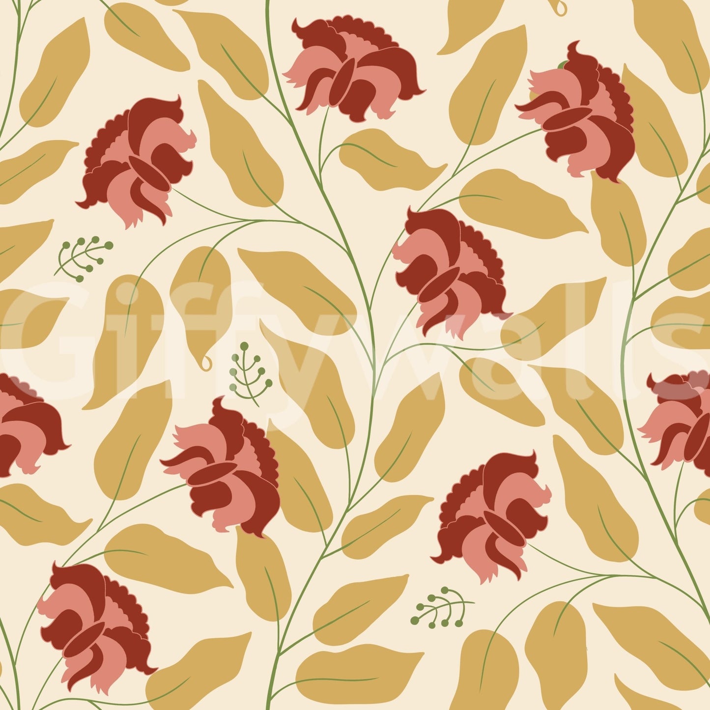 Evokes a feeling of warmth and serene beauty.