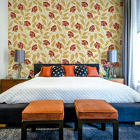 Provides a graceful and artistic backdrop.
