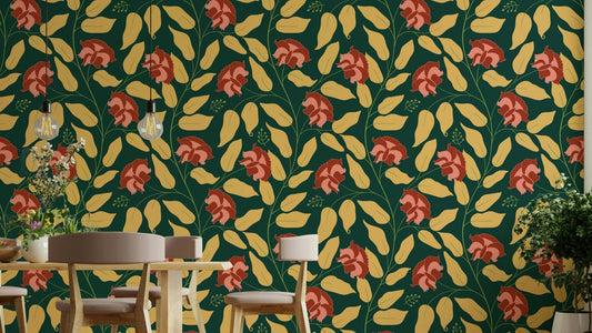 Features intricate and delicate floral and botanical designs.
