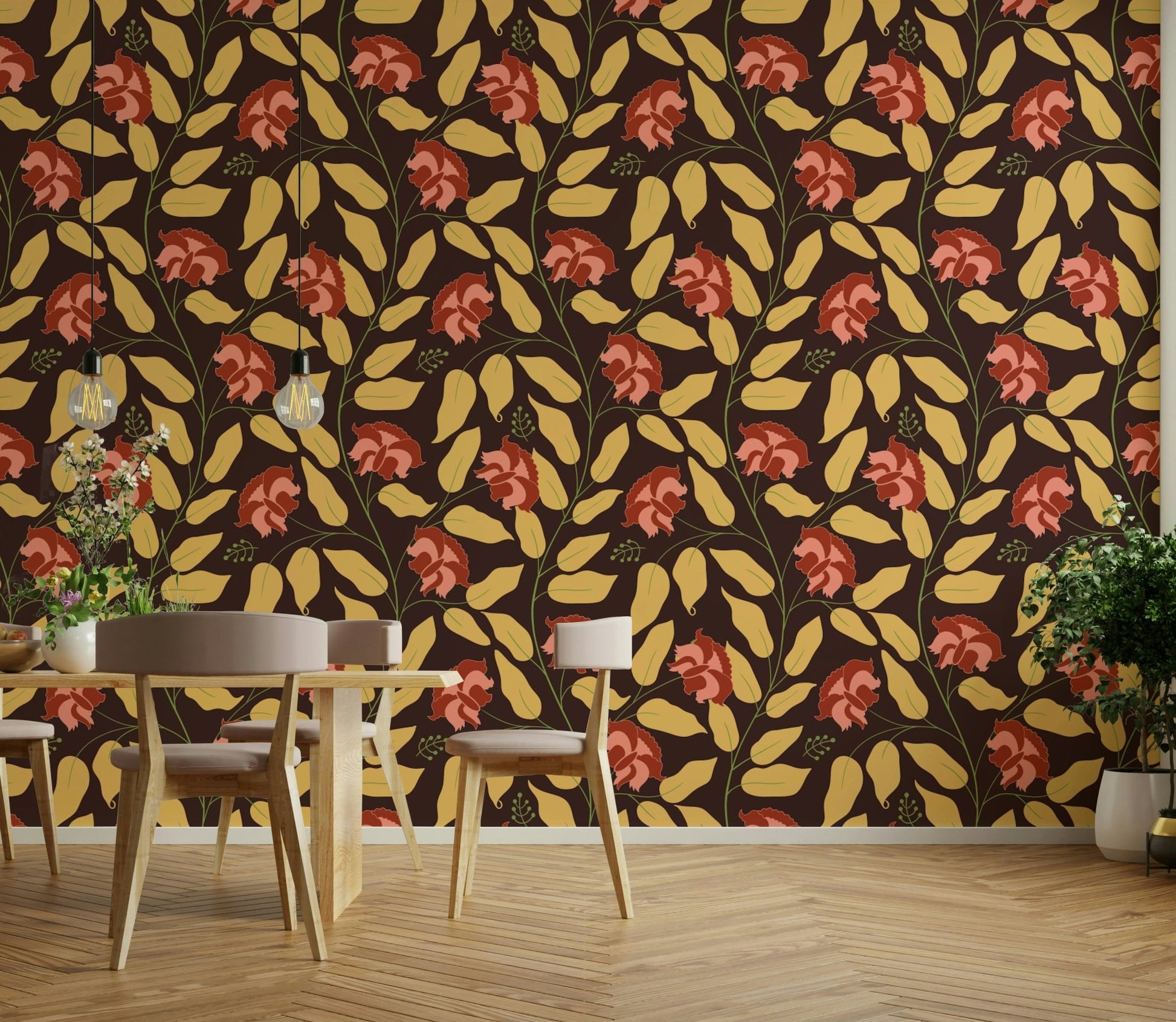 Captures the essence of a beautifully serene garden.
